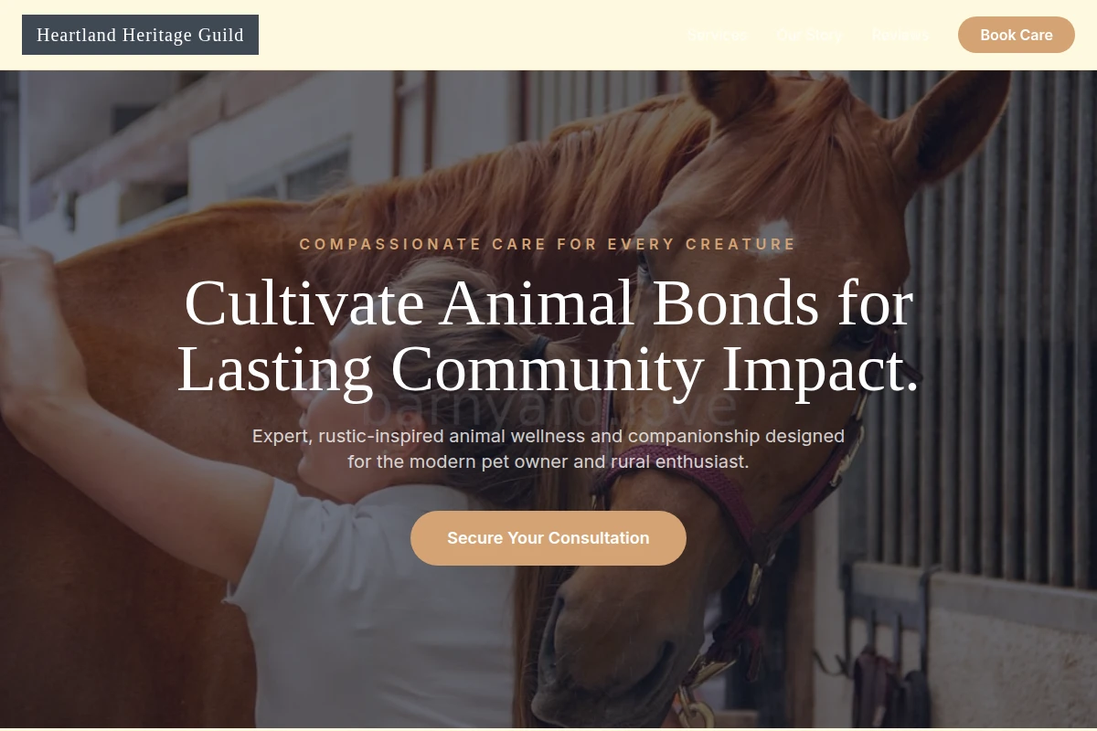 Rustic Animal Care