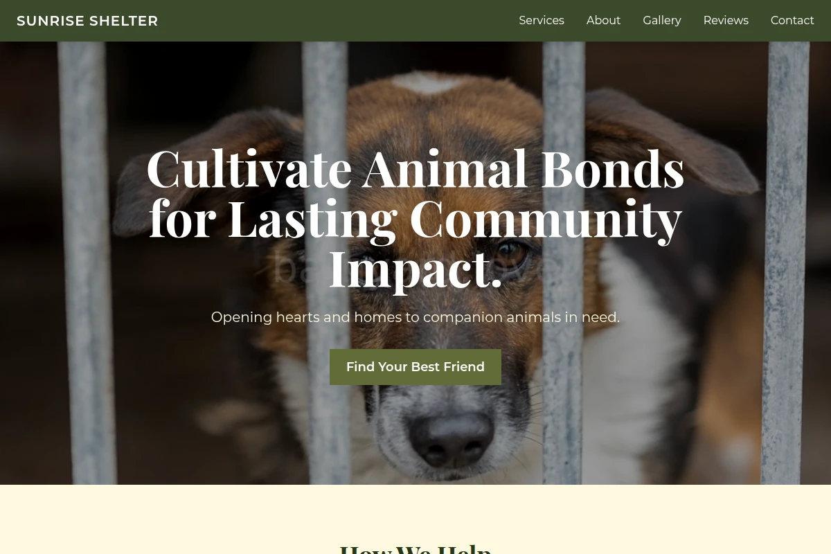 Sunrise Animal Shelter