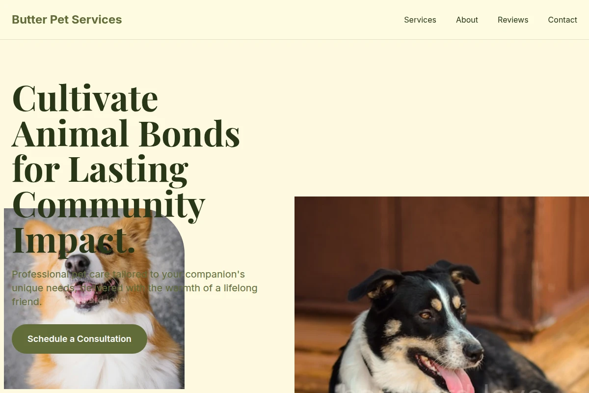 Butter Pet Services